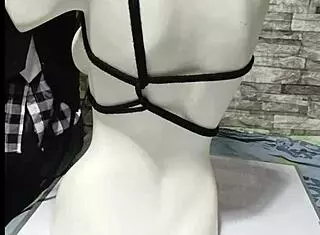 i uh tried tying my breasts like in that bdsm tutorial