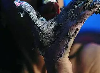 Messy Food Birthday Cake Girl!