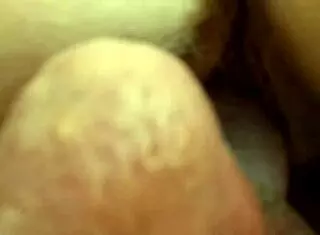 Pussylicking pov with mature hairy closeup