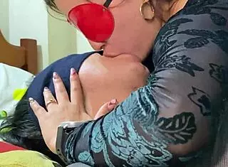 want a deep wet french kiss from stepsister?