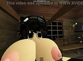 ROBLOX EMO CHICK GETS POUNDED HARD ON BED PART 1 CUTE GIRLFRIEND SUCKING COCK ANAL ASSFUCKING PUSSY MISSIONARY