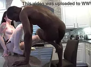 Ana Deville in Intense 1on1 Interracial Action