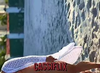 Blonde milf licks big cock before doggystyle ass fucking