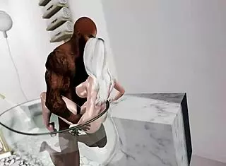 Quinn ying joins the boob patrol in a fun police game