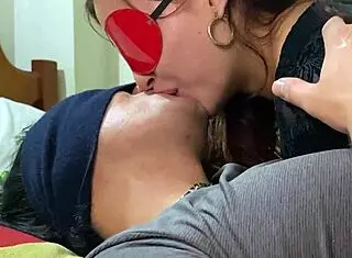want a deep wet french kiss from stepsister?