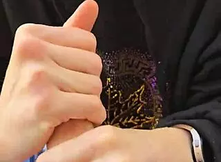 A Smoke Followed by an Unexpected Blowjob from Skinny Milf Wife