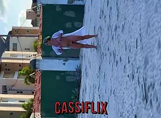 Blonde milf licks big cock before doggystyle ass fucking