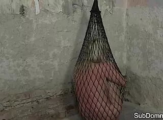 Dominated Euro Trapped in Web by Maledom! Bound and Humiliated in Rough BDSM Session!