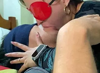 want a deep wet french kiss from stepsister?