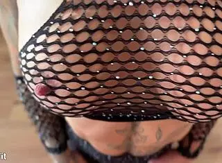 She pushes for wild anal action until a nasty creampie fart leaks out in homemade lingerie frenzy.