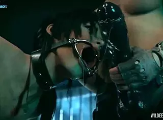 lara croft explores intense anal sex adventure