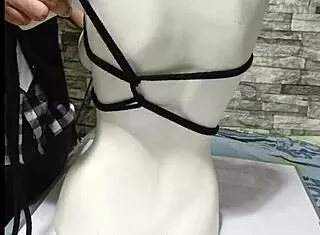 i uh tried tying my breasts like in that bdsm tutorial