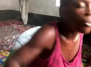 crazy bitch in sexy clothes smoking inside lane lords room