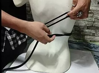 i uh tried tying my breasts like in that bdsm tutorial