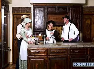 I feel so aroused as curvy Amish girl Jessie Rogers offers her body to community