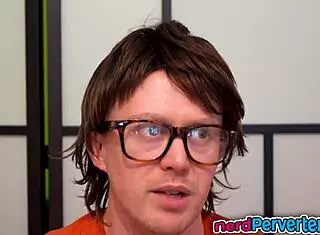 British bitch with sexy tattoos gets banged hard by a nerd