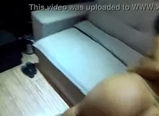 amateur brazilian couple enjoys hardcore fucking with wife as safada slut, including ball licking and doggystyle penetration at home