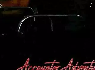 Oh yeah, riding that big cock bareback at night in outdoor anal adventure... feels so romantic!