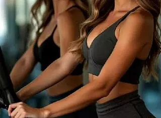 My wife starts steamy games with her gym instructor in part 1