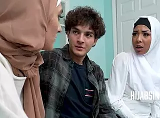 We'll Do Anything For You To Delete The Evidence, Hijab Stepsis, In This Taboo Virgin 3some Encounter