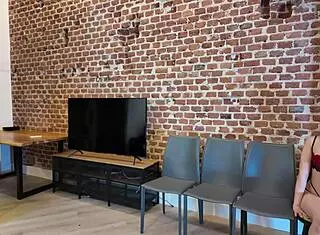 Chubby latina bbw nerds strip for bdsm humiliation session with big ass domination