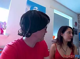 First Time British Amateur Tricked into Sucking Cock with Facial