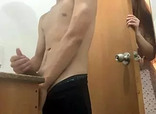 Discovering Stepson Jerking Off Reveals His Nice Cock That I Crave Inside Me