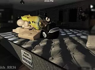 peach casually offers head in the other castle during sex with a follower