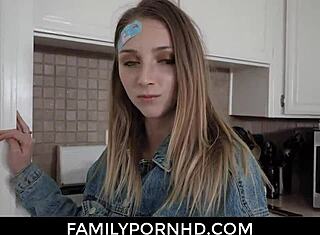 Mostohanővér vadul spriccel a pasi hatalmas farkán a természetben!