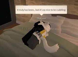 hey, check this out - roblox yellow husband is riding and fucking his hot big tits wife in cowgirl style, what a wild sex session 😈