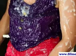 Gloryhole bukkake euro babe masturbates with toys