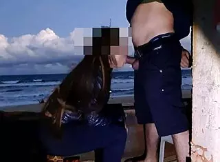 Beach Temptation With Big Ass African Creampie And Monster Cock Voyeur
