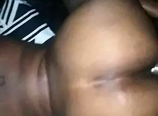 Fucking big booty ebony milf doggystyle