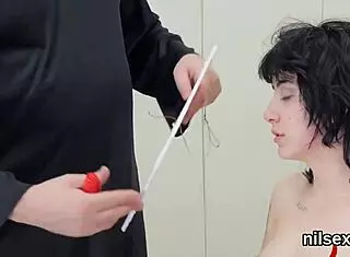 Cutie Drilled in Brutal Anal Ass to Mouth