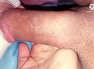 Arab Amateur Gives Good Blowjob Before Big Ass Riding And Anal Creampie