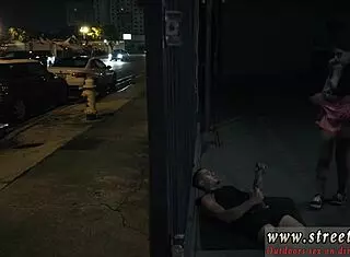 Guys Pass At Glasses Gal For Bondage Handjob