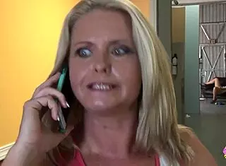 blonde babe mia vallis gets rough with big tits milf maya devine in kinky lesbian roleplay licking nipples and pussies pov style