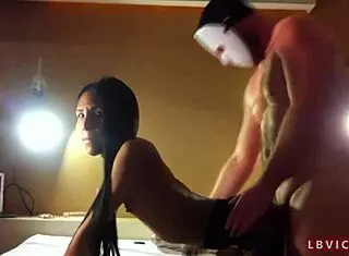 Amateur Ladyboy Pampam in POV Action