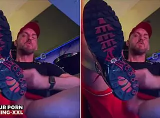 Prollking XXL - Big Dick Show Off 14 With Monster Cock In Socks And Sneakers!