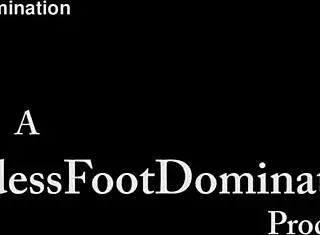 CAGED stocking SLAVE Roxanne endures femdom footjob in old fetish cage scene