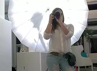 oh those lesbo teens with small tits feel so free in the threesome licking shaved pussies and tribbing passionately