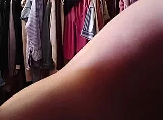 Hey, check out me modeling my new red lingerie with sexy shemale vibes 😘