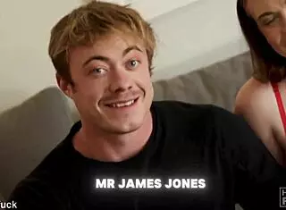 wooooah at hotguyshouse where ripped james jones and busty lindsay lee sizzle with mad chemistry in their steamy crazy scene