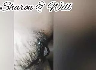 Intimate Bedroom Encounter with Neighbor's Wife in Lingerie and Heels While Husband Travels