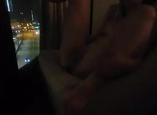 Whoa, Masturbating In Public Right In Front Of Hotel Window?!