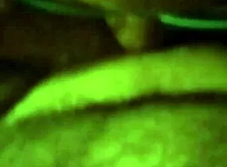 Curly Girl with Glasses Sucking on Hidden Camera in Israeli Setting