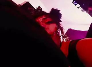 Wild babe Tenshii Tushii with big tits and brunette hair gets demolished after cock sucking and handjob in casting interview. She takes it in missionary and doggystyle in garage quickie.