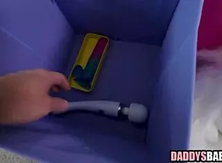 cosplaying step daughter gets deepthroat pov sex from daddy