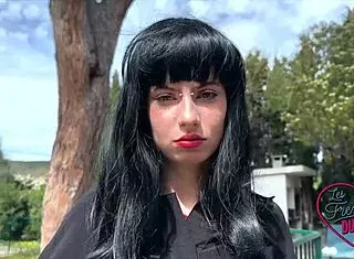 Lucifera with her angelic face seeks intense encounters, not with son