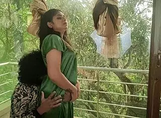 Desi Couple Share Sweet Kisses and Gentle Moments